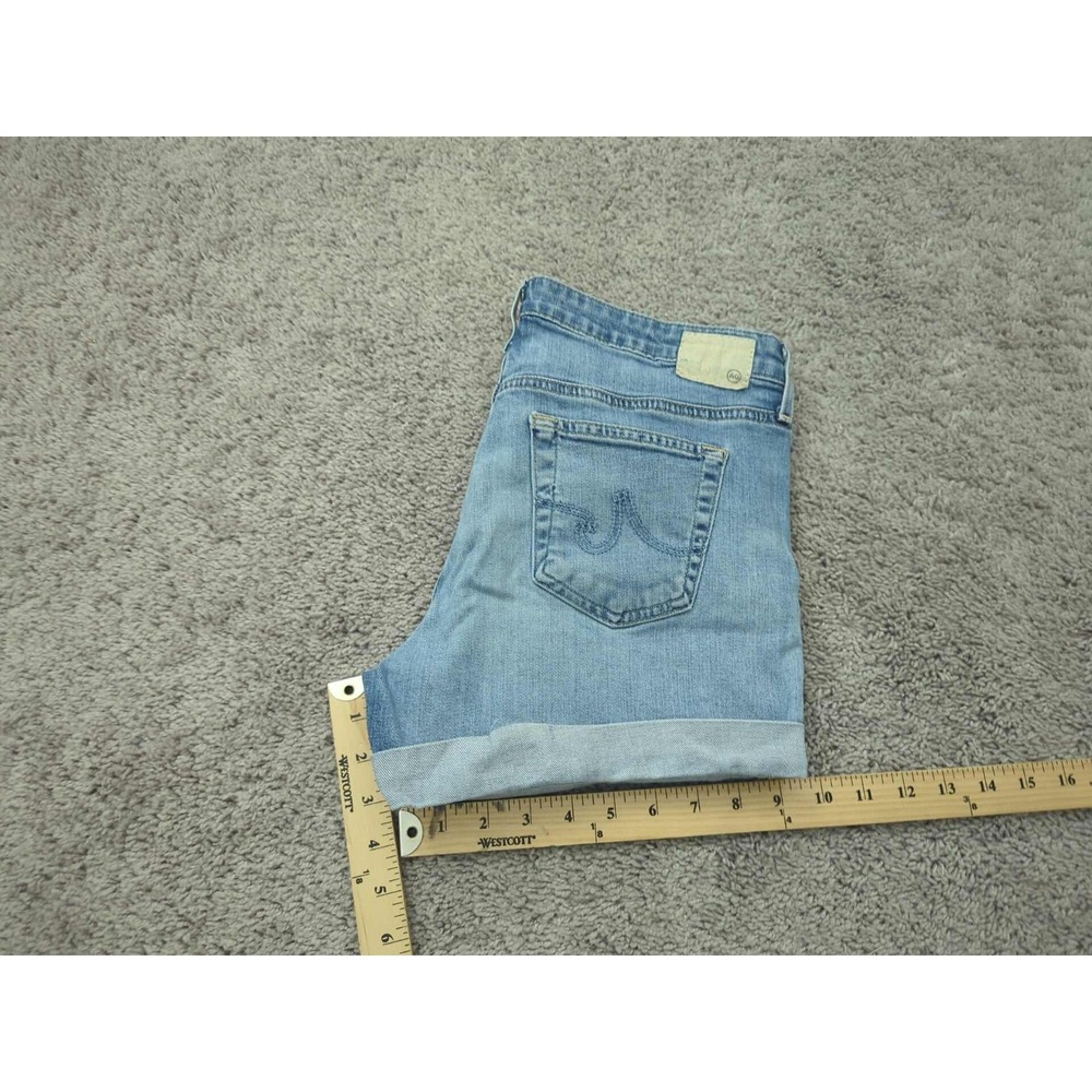 AG Adriano Goldschmied Jeans Shorts Womens 27R The Hailey Ex Boyfriend Roll Up - Picture 7 of 8